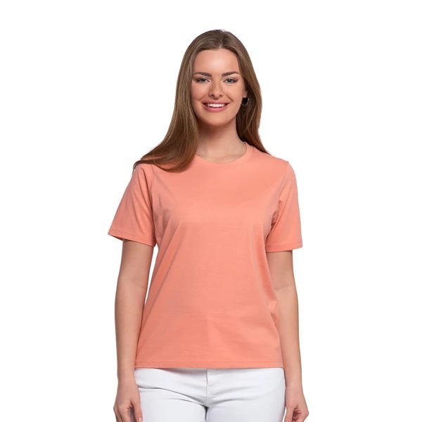 T-SHIRT DAMSKI BEZ SZWÓW BOCZNYCH BD1200-043