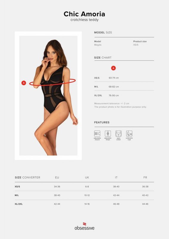 CHIC AMORIA BODY OTWARTE