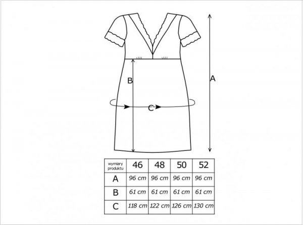 KOSZULA NOCNA PLUS SIZE - MARIZA
