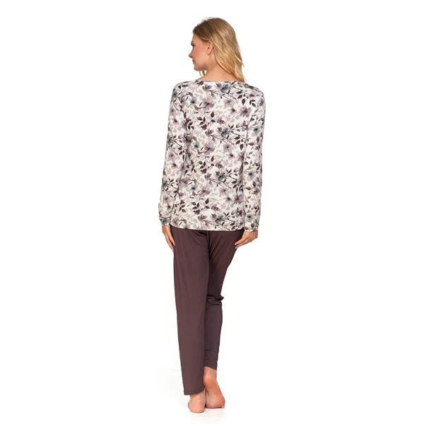 PIŻAMA NOCNA DAMSKA PLUS SIZE PDD6100-002 - AW2024/25