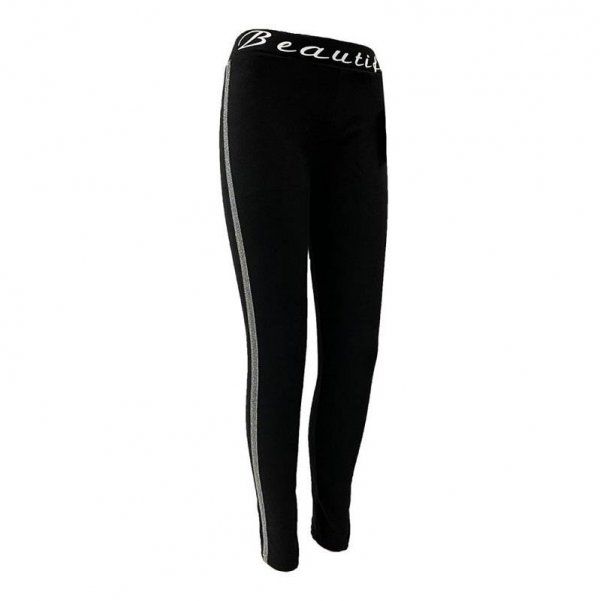 LEGGINSY DAMSKIE Z LAMPASEM LE05 ART.710447