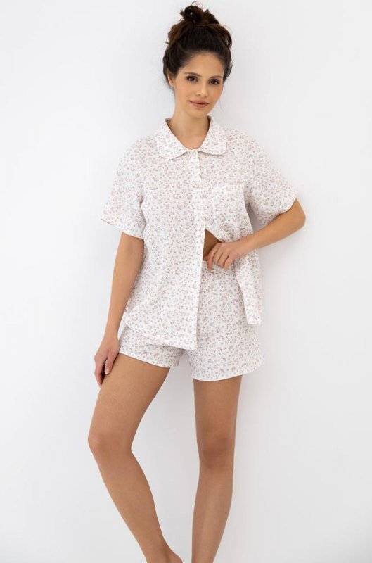 PIŻAMA NAYLA KR/R S-XL ROZPINANA