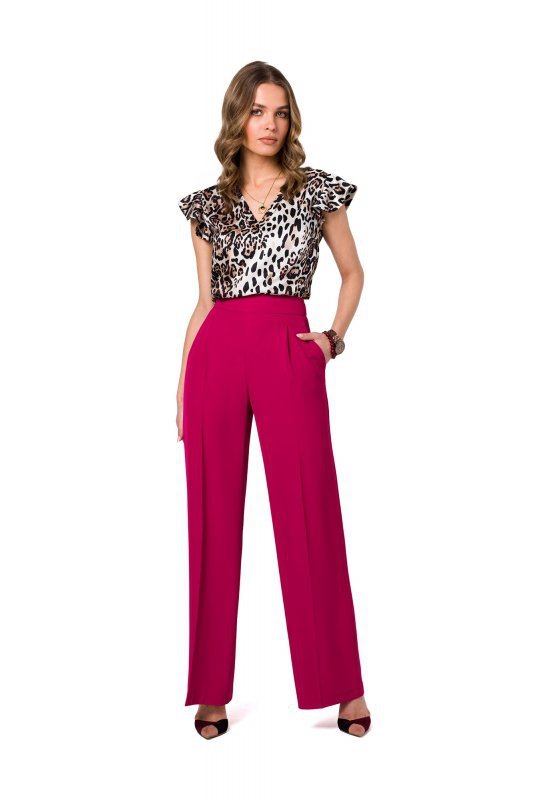 Stylove S344 Bluzka z falbankami - model 2