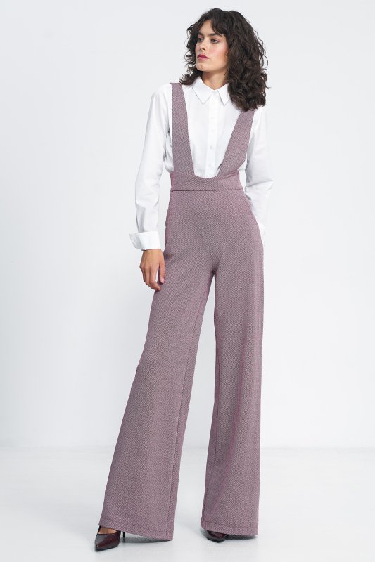 Nife Elegancka biała koszula - K71