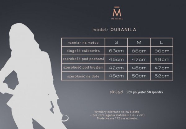 Merribel Ouranila Black 85411 bluzka