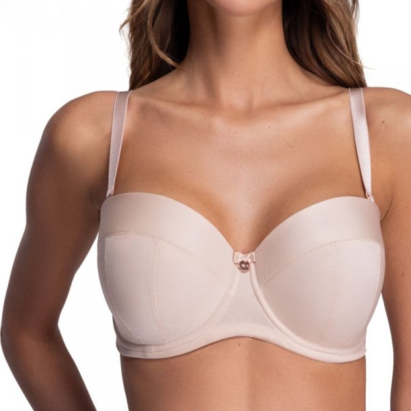 BIUSTONOSZ AV 1787 STRAPLESS MAXI BEŻ