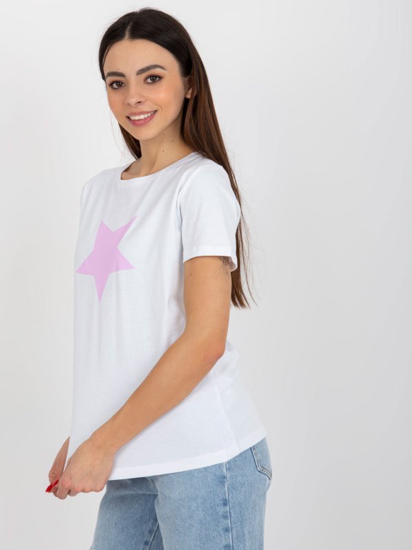 T-shirt-RV-TS-8626.00-biały rozmiar - S/M