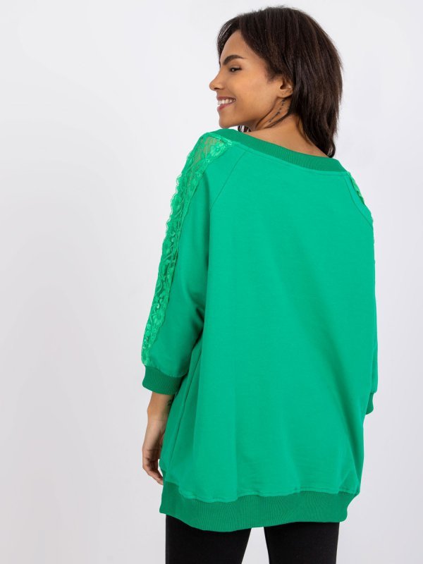 Bluzka-RV-BZ-7557.01-zielony rozmiar - L/XL