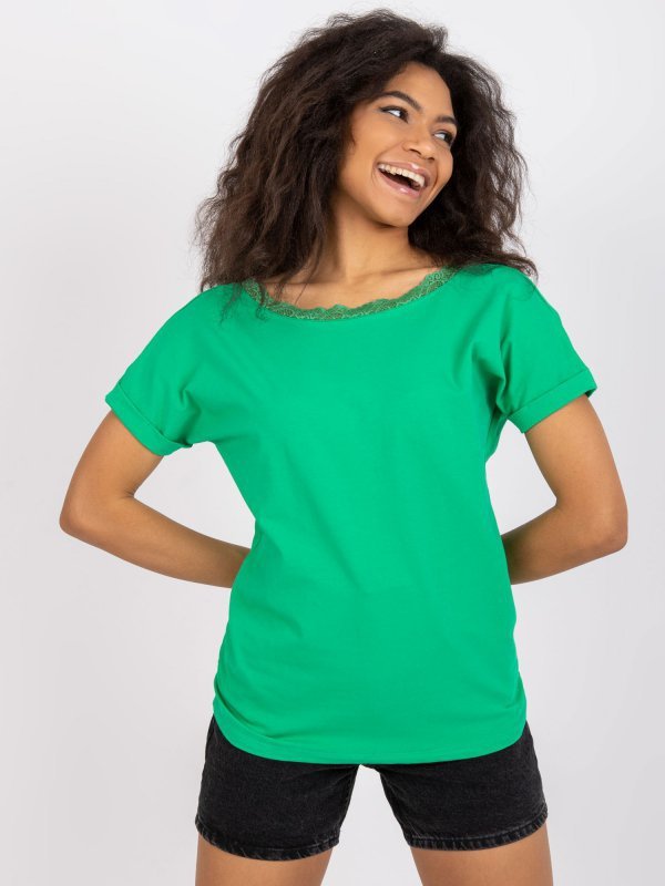 Bluzka-RV-BZ-7544.00-zielony rozmiar - M