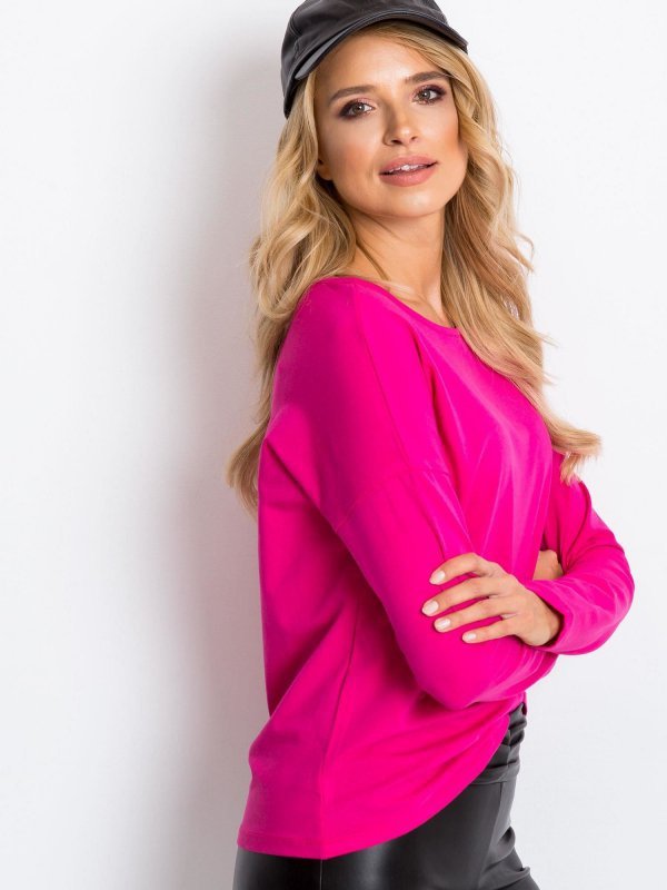 Bluzka-RV-BZ-5121.30P-fuksjowy rozmiar - XL