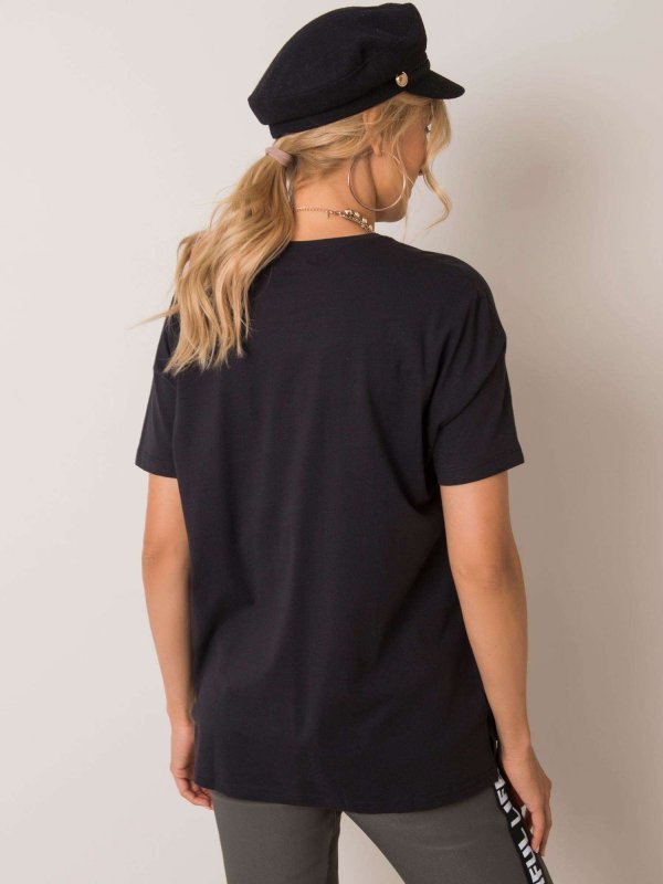 T-shirt-TW-TS-G-004.08-czarny rozmiar - S
