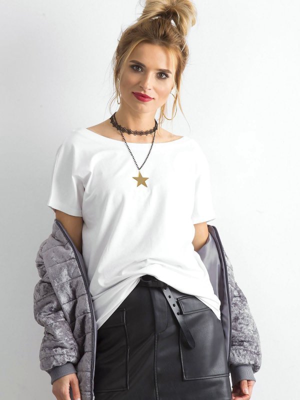 T-shirt-RV-TS-4662.20P-biały rozmiar - M