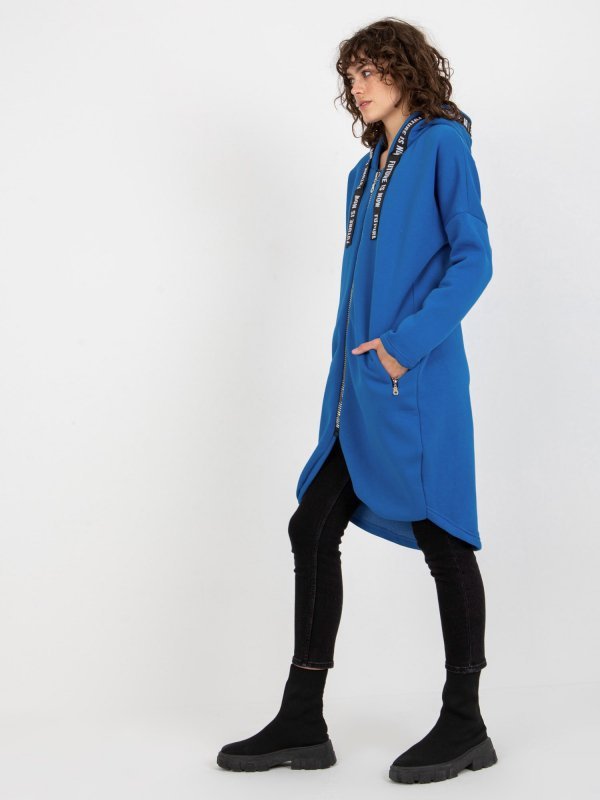Bluza-RV-BL-6683.00P-ciemny niebieski rozmiar - S/M