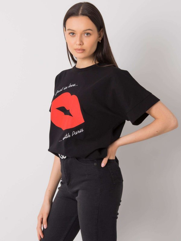 T-shirt-RV-TS-6726.84P-czarny rozmiar - L/XL