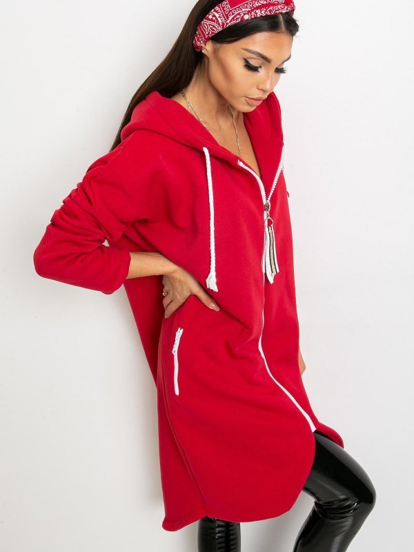 Bluza-RV-BL-4742.20P-czerwony rozmiar - L/XL