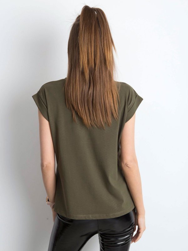 T-shirt-RV-TS-4833.36P-khaki rozmiar - M