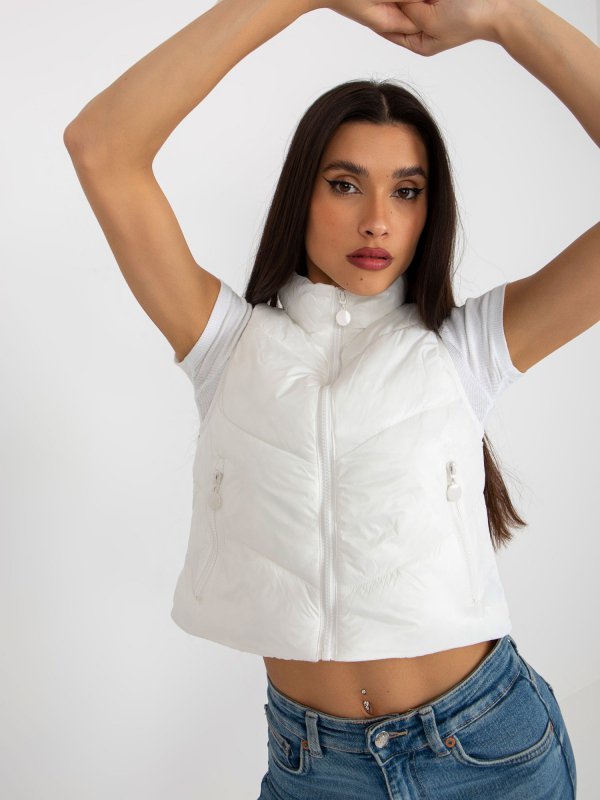 Kamizelka-NM-KZ-H-908.39P-ecru rozmiar - L