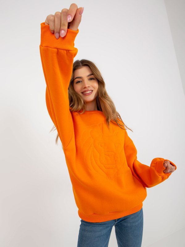 Bluza-EM-BL-617-4.41P-pomarańczowy rozmiar - ONE SIZE