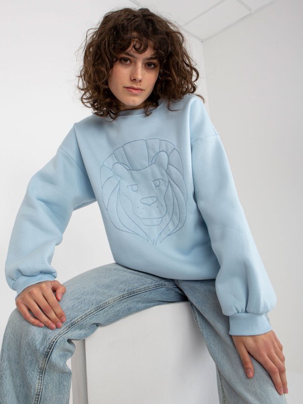 Bluza-EM-BL-617-4.41P-jasny niebieski rozmiar - ONE SIZE