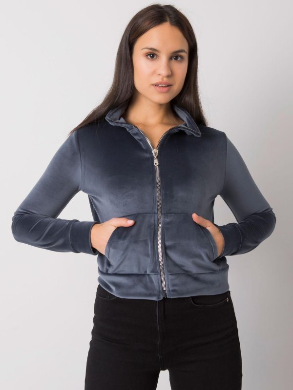 Bluza-RV-BL-7303.98P-ciemny szary rozmiar - L/XL