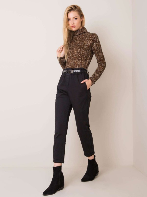 Spodnie-DHJ-SP-2312.94P-czarny rozmiar - S