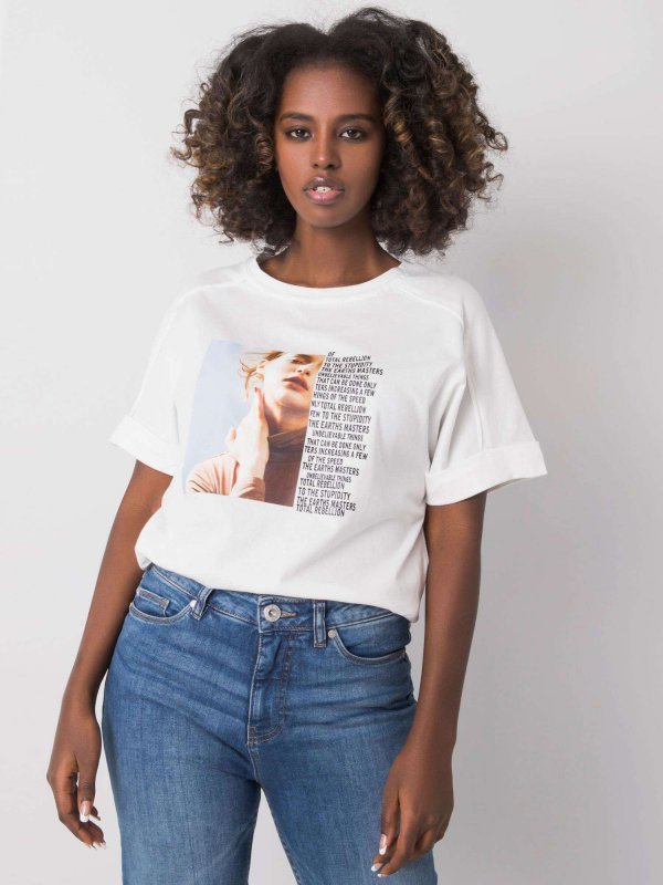 T-shirt-PM-TS-SS21CA42.73-biały rozmiar - M