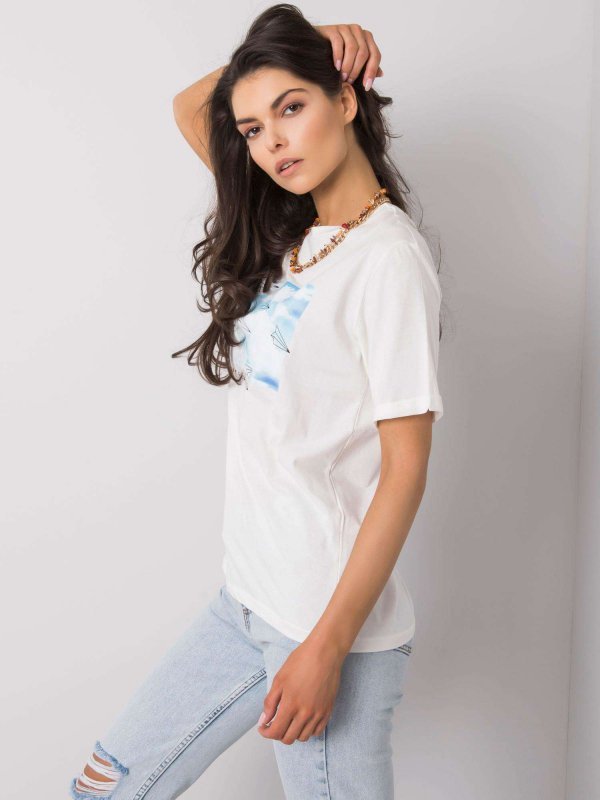 T-shirt-PM-TS-SS21CA33.09-biały rozmiar - L