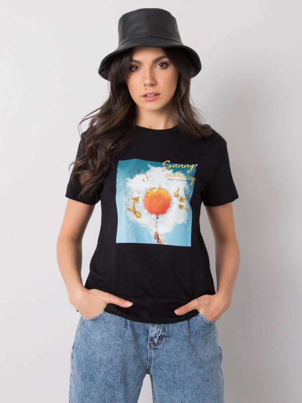 T-shirt-PM-TS-SS21TX03.14-czarny rozmiar - S