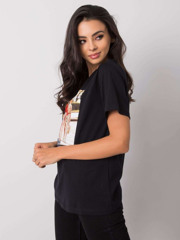 T-shirt-PM-TS-SS21CA30.66-czarny rozmiar - L