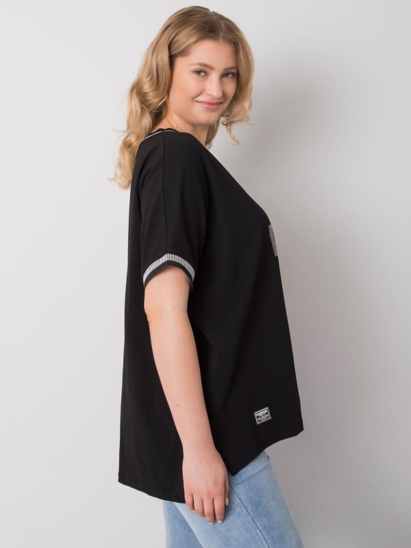 Bluzka-RV-BZ-6496.32P-czarny rozmiar - ONE SIZE