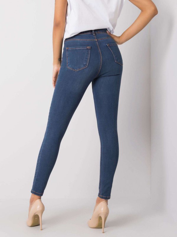 Spodnie jeans-319-SP-742.48-ciemny niebieski rozmiar - 26