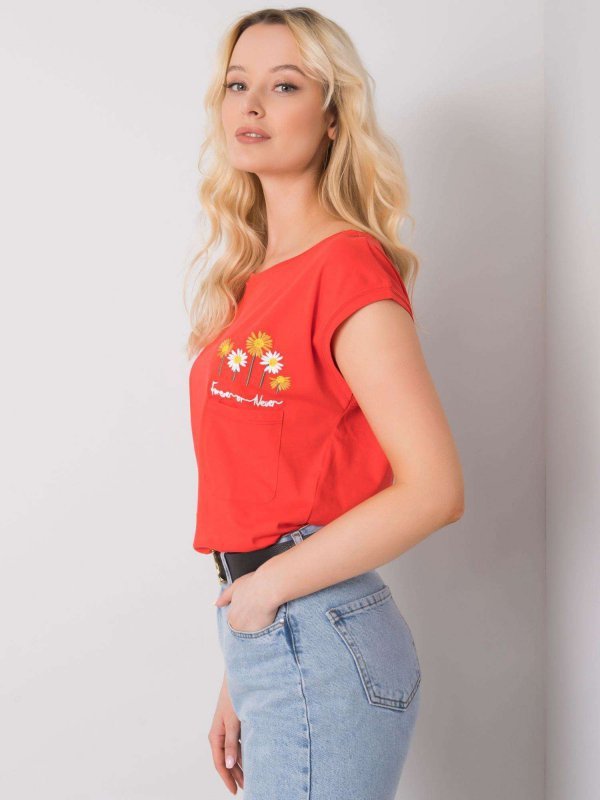 Bluzka-FA-BZ-7157.19-czerwony rozmiar - ONE SIZE