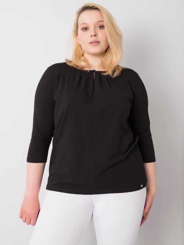 Bluzka-RV-BZ-6334.19P-czarny rozmiar - XL