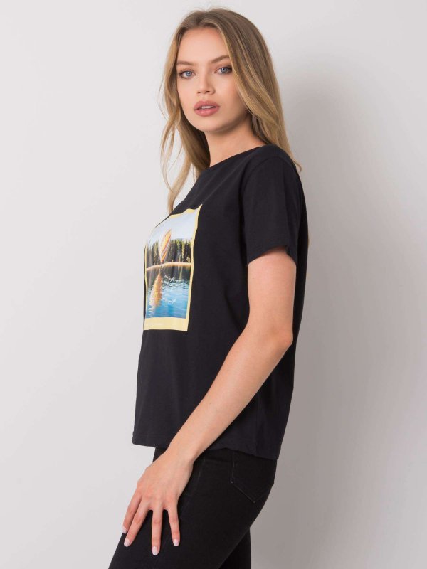 T-shirt-PM-TS-SS21CA82.16-czarny rozmiar - M
