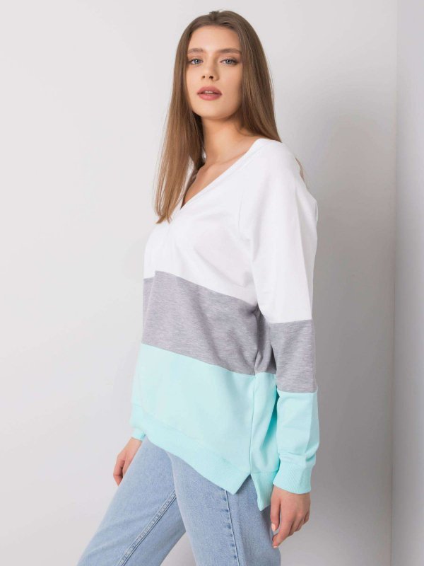 Bluza-RV-BL-5972.07-biało-szary rozmiar - L/XL