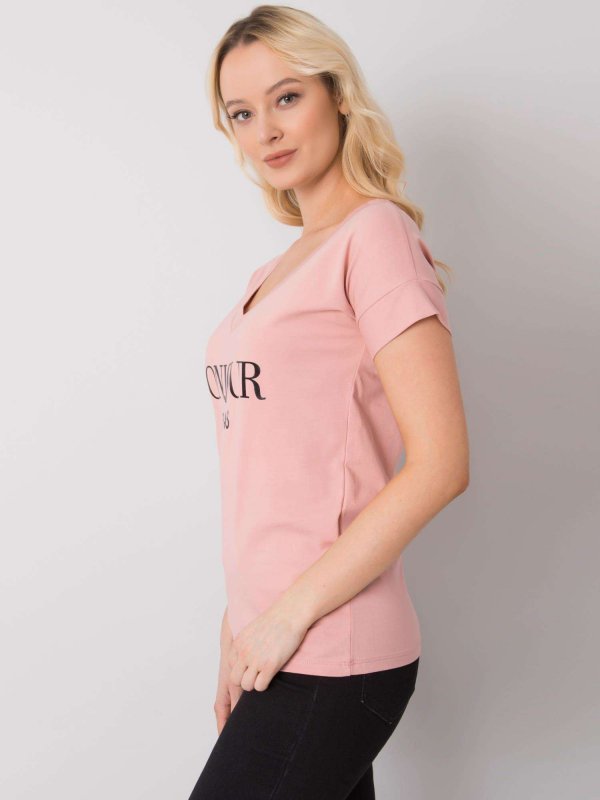 T-shirt-FA-TS-7161.32P-jasny różowy rozmiar - ONE SIZE