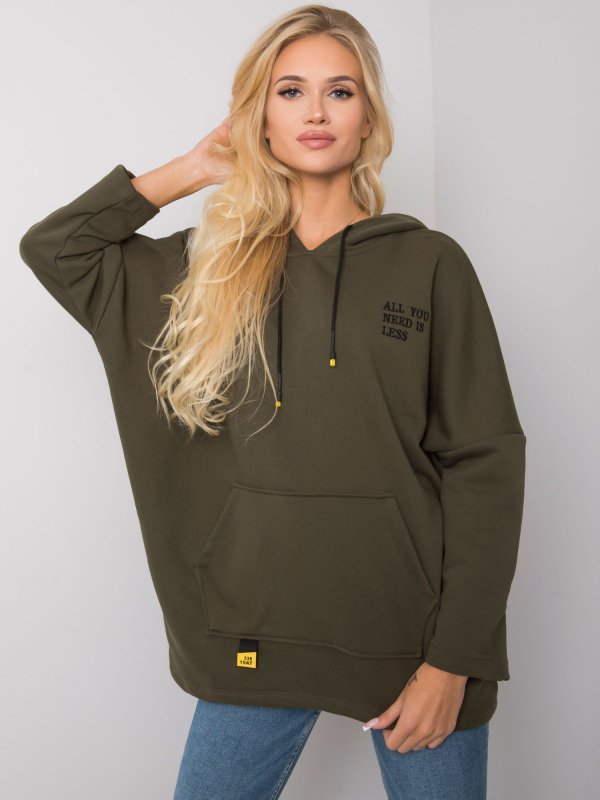 Bluza-RV-BL-7098.28-khaki rozmiar - ONE SIZE