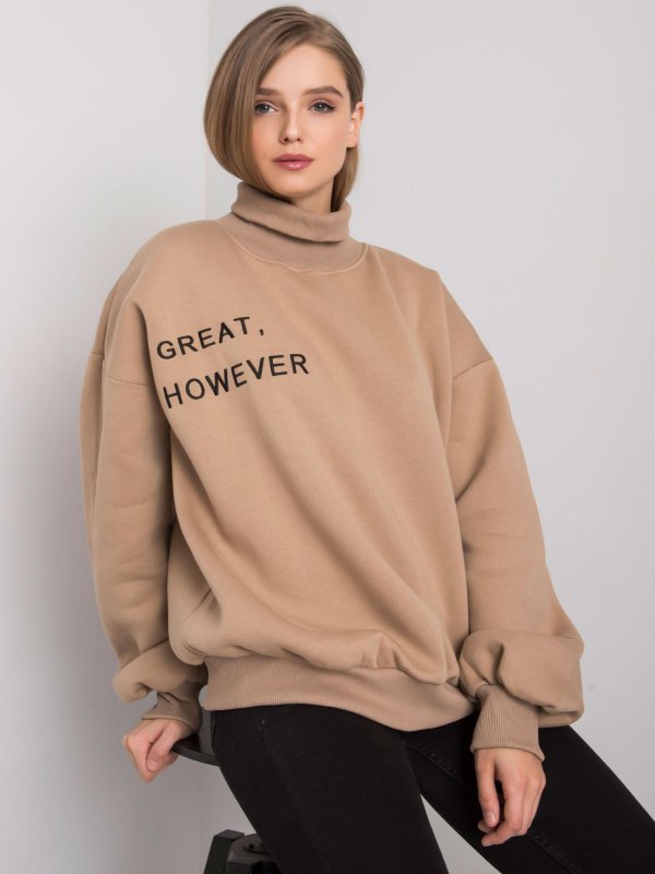 Bluza-EM-BL-649.23X-ciemny bezowy rozmiar - S/M