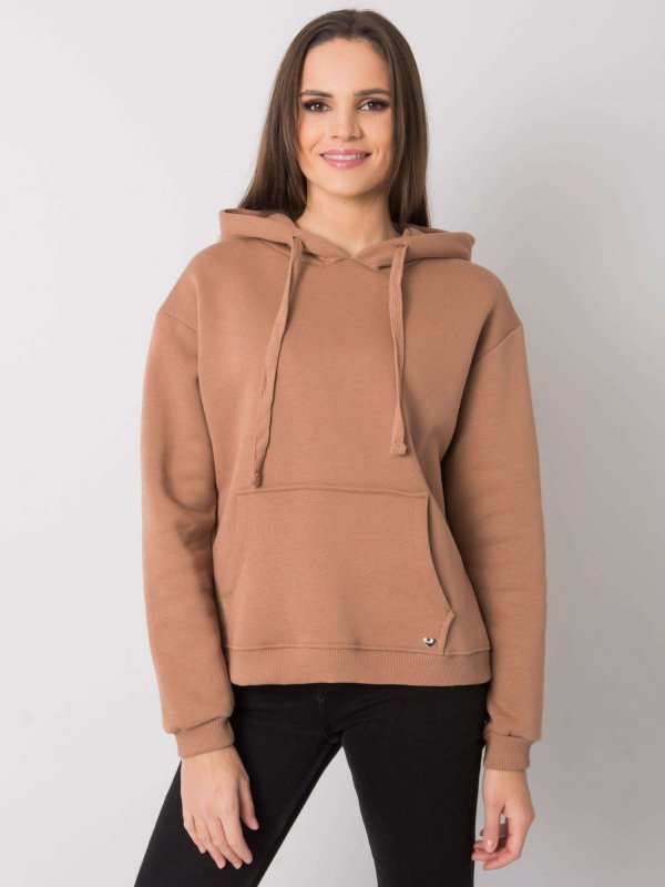Bluza-RV-BL-7306.41-camelowy rozmiar - L/XL