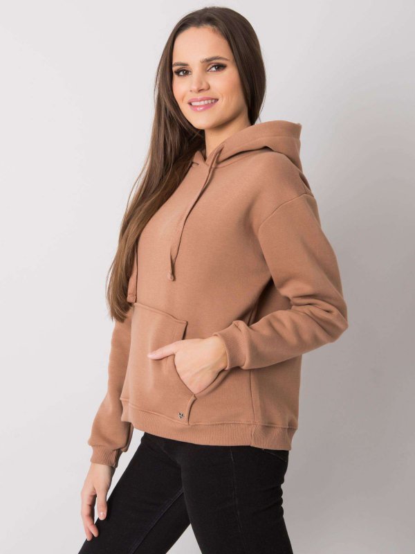 Bluza-RV-BL-7306.41-camelowy rozmiar - L/XL