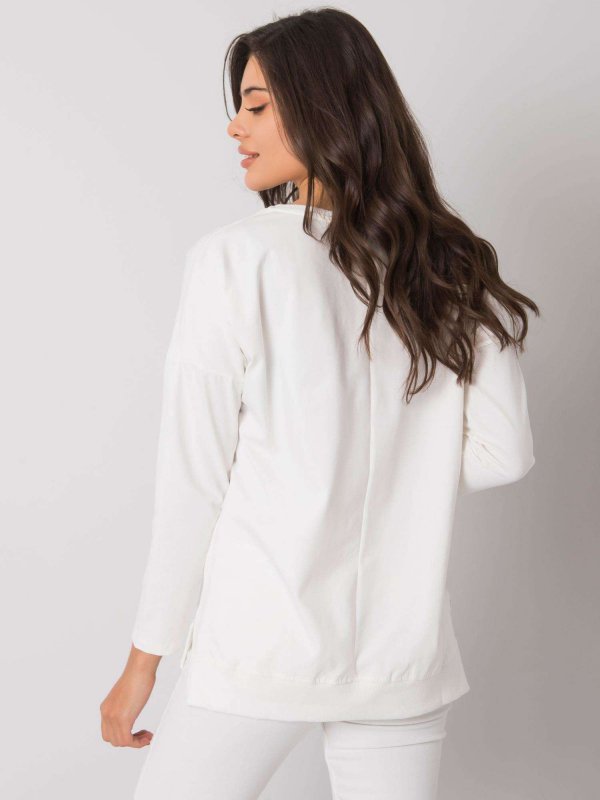 Bluzka-RV-BZ-7193.13P-ecru rozmiar - L/XL