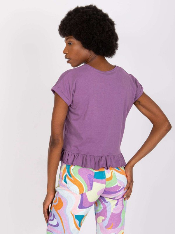 T-shirt-TW-TS-1053.21X-fioletowy rozmiar - L