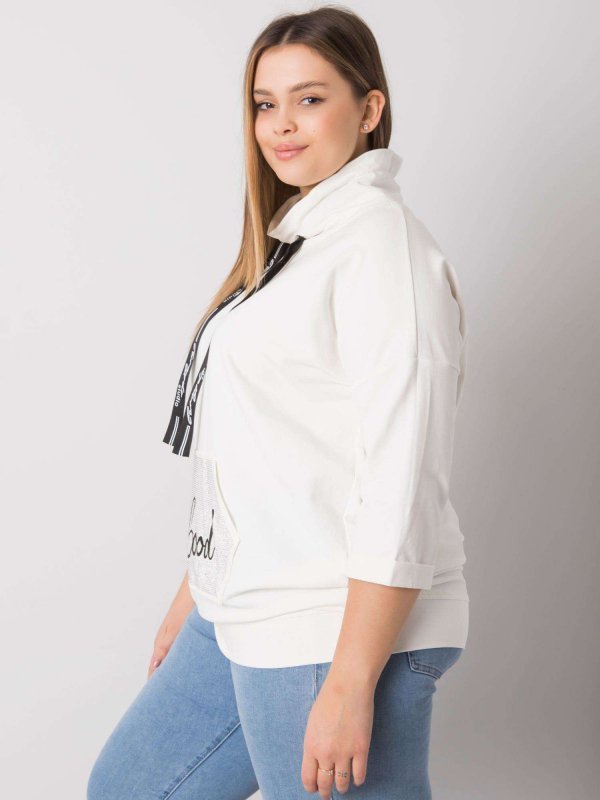 Bluzka-RV-BZ-6899.54P-ecru rozmiar - ONE SIZE