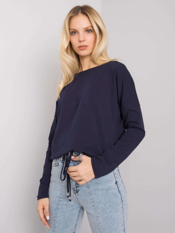 Bluzka-RV-BZ-5122.08P-granatowy rozmiar - XL