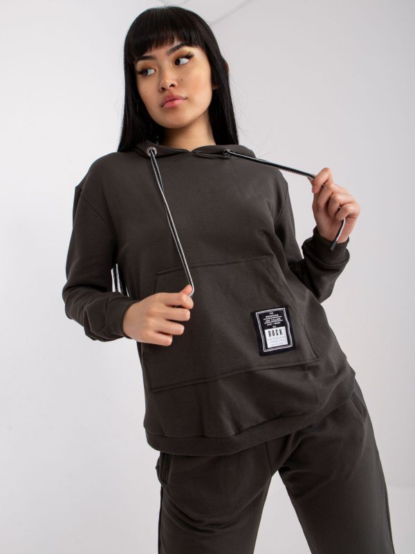 Komplet-RV-KMPL-7754.11-ciemny khaki rozmiar - S/M