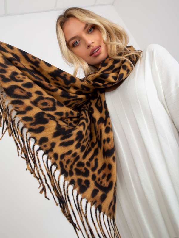 Szalik-AT-SZ-1-892.39P-camelowy rozmiar - ONE SIZE