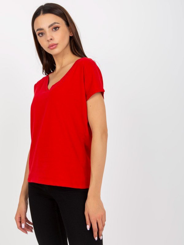 T-shirt-B-014.20X-czerwony rozmiar - M