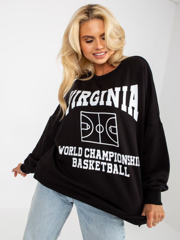Bluza-FA-BL-8137.76P-czarny rozmiar - ONE SIZE