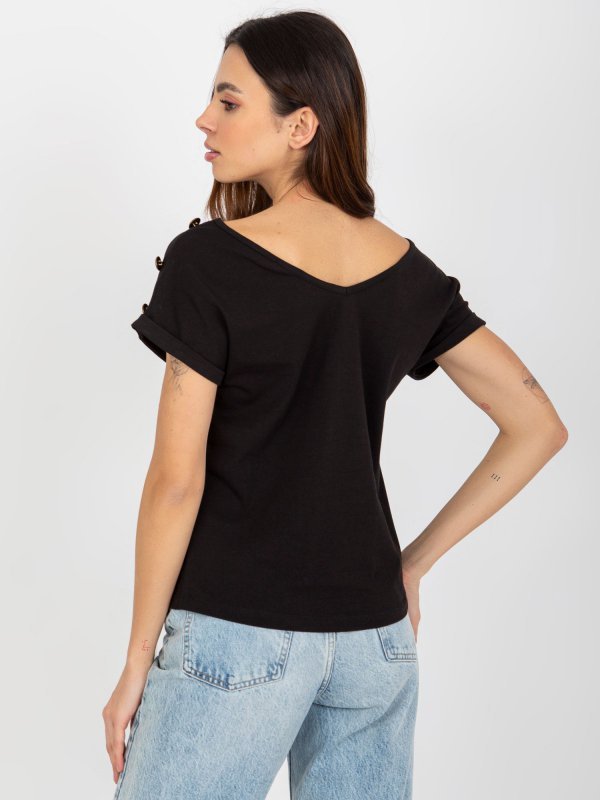 Bluzka-TW-BZ-BL-1006.56-czarny rozmiar - XL