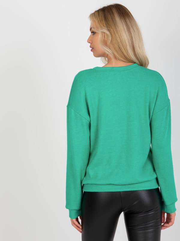 Bluzka-LK-BZ-509067-1.27-turkusowy rozmiar - ONE SIZE